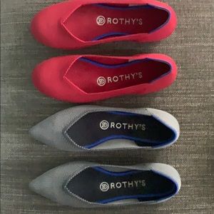 Rothy’s size 7 (fits like 6.5) flats!